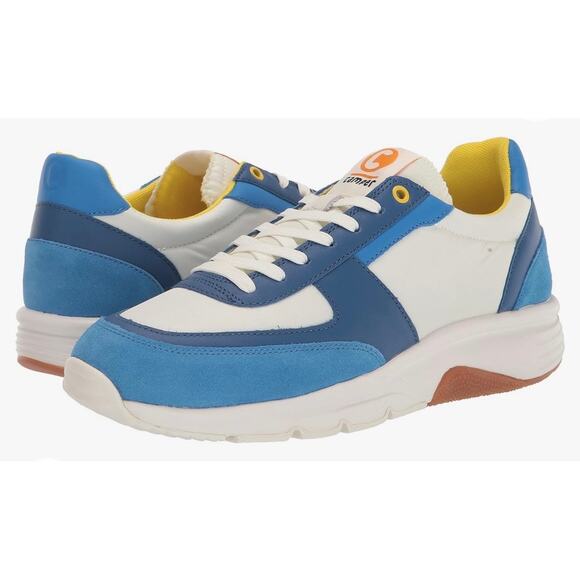 Campers Other - Camper Men's Throwback Drift Casual Sneaker Blue and Yellow Size 8.5 NWOT